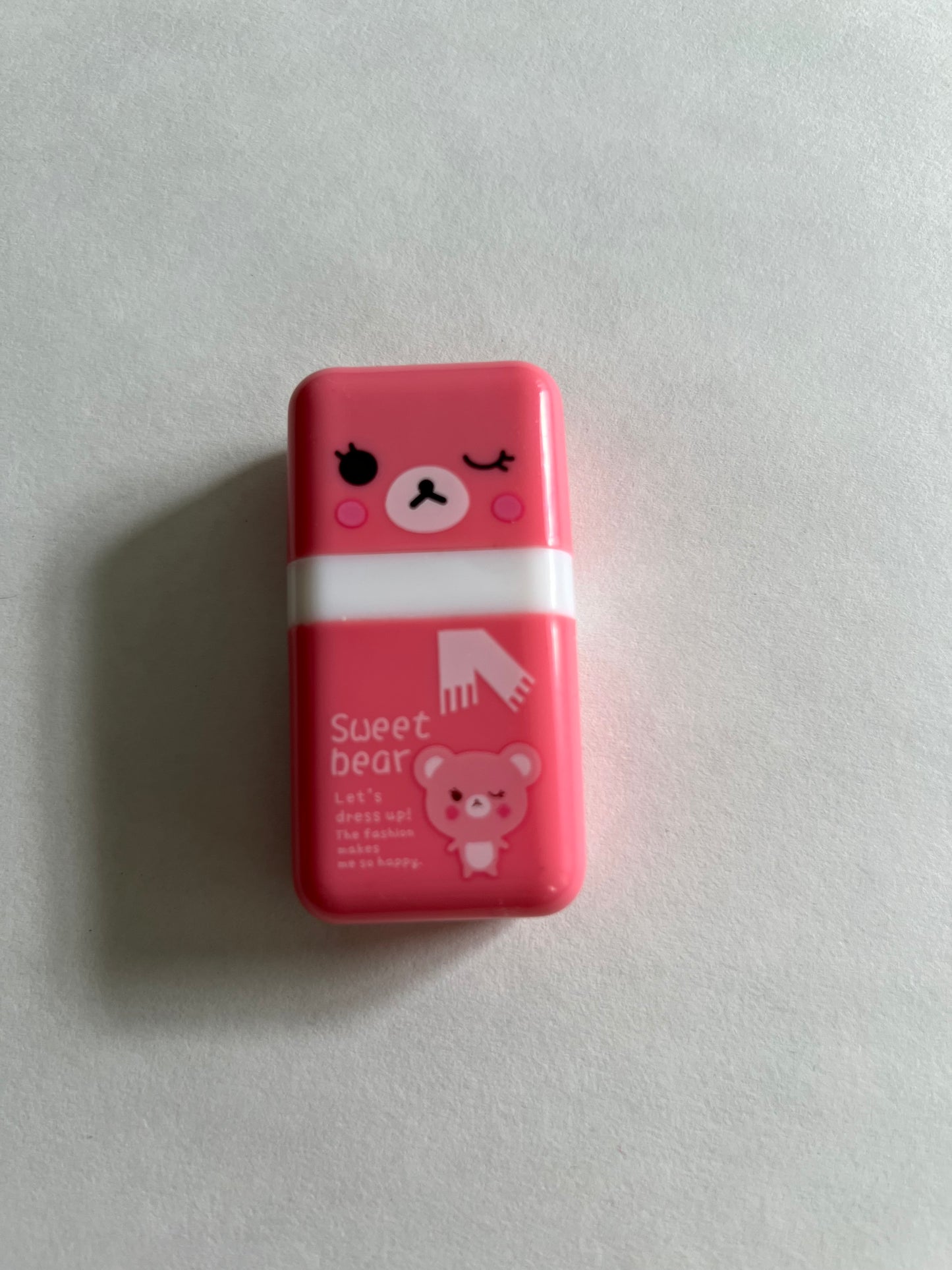 Eraser w/Cap (Dual Side-Animal Themed)