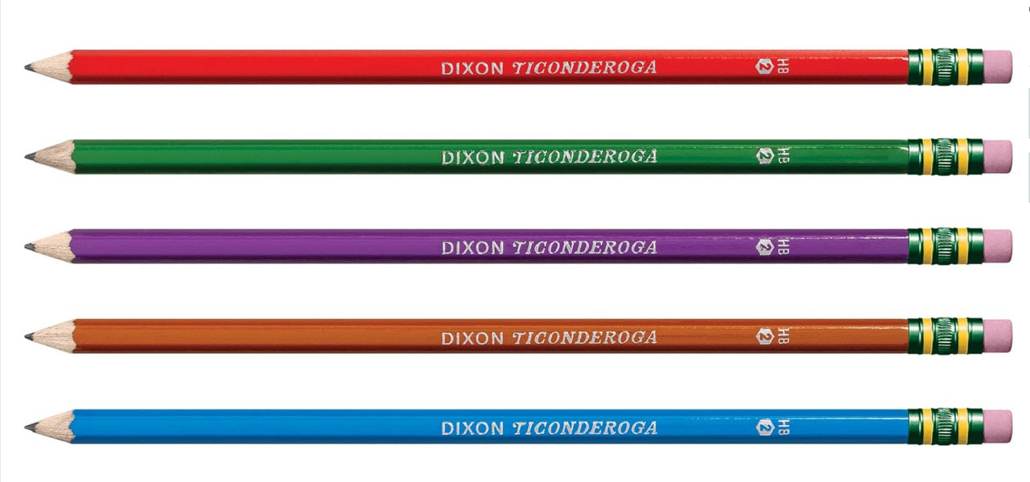 Pencil (Ticonderoga Colors)