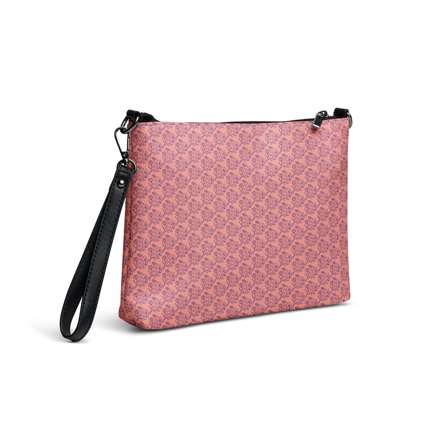 Crossbody Bag (Pink Bouquet)