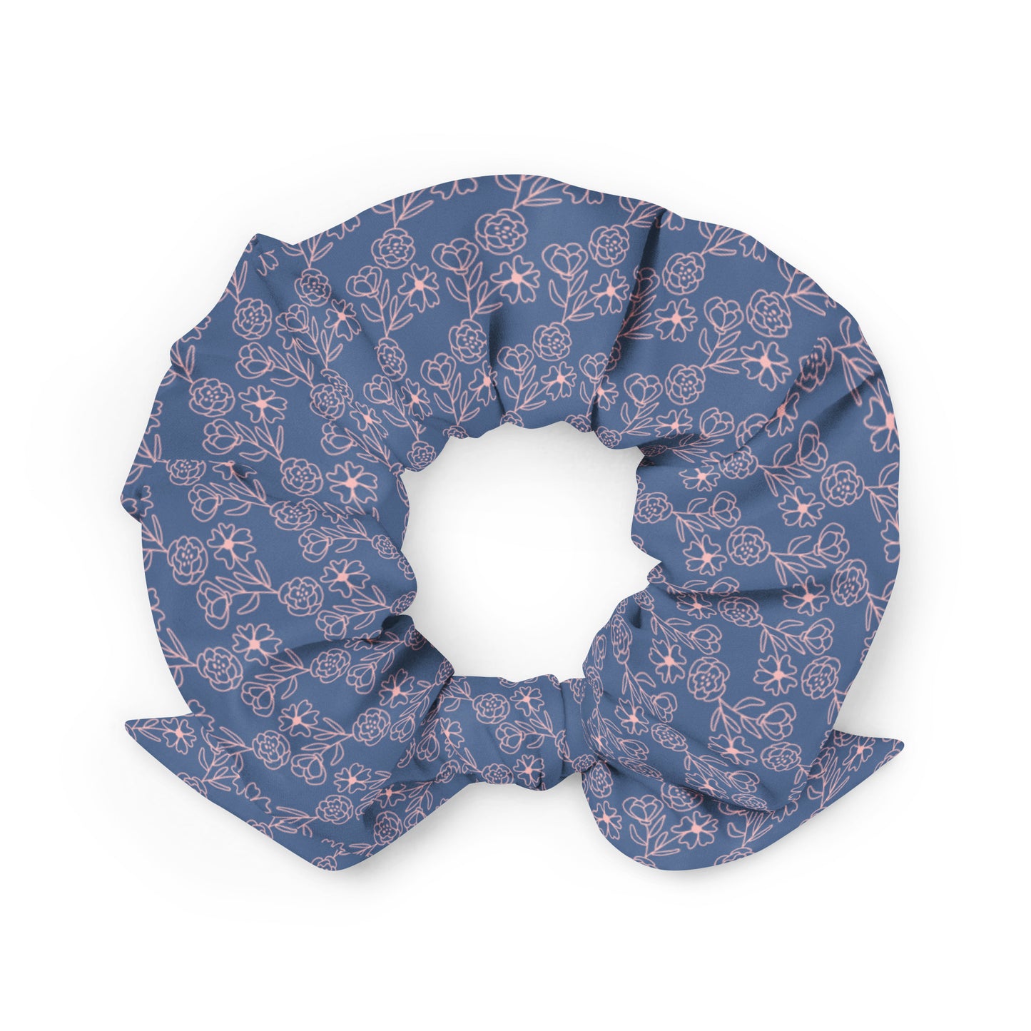 Scrunchie (Blue Bouquet)