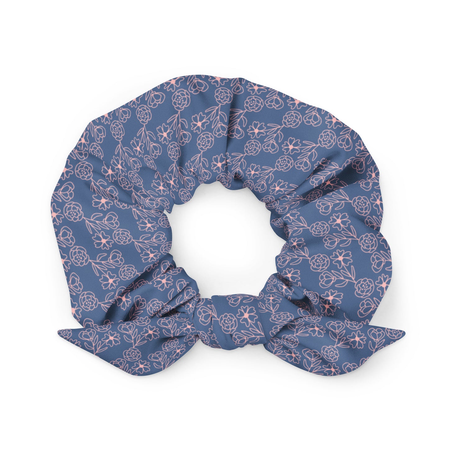 Scrunchie (Blue Bouquet)