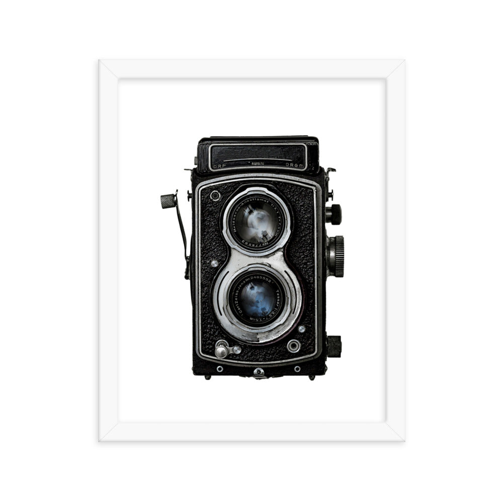 Framed Poster (Vintage Camera)