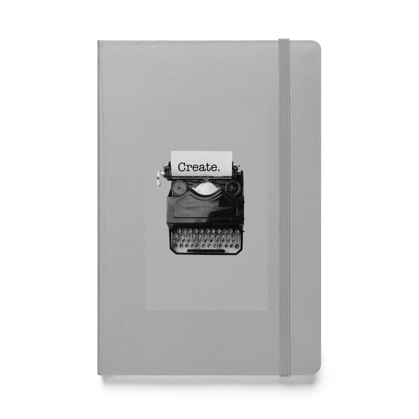 Hardcover Bound Notebook (Typewriter Create)