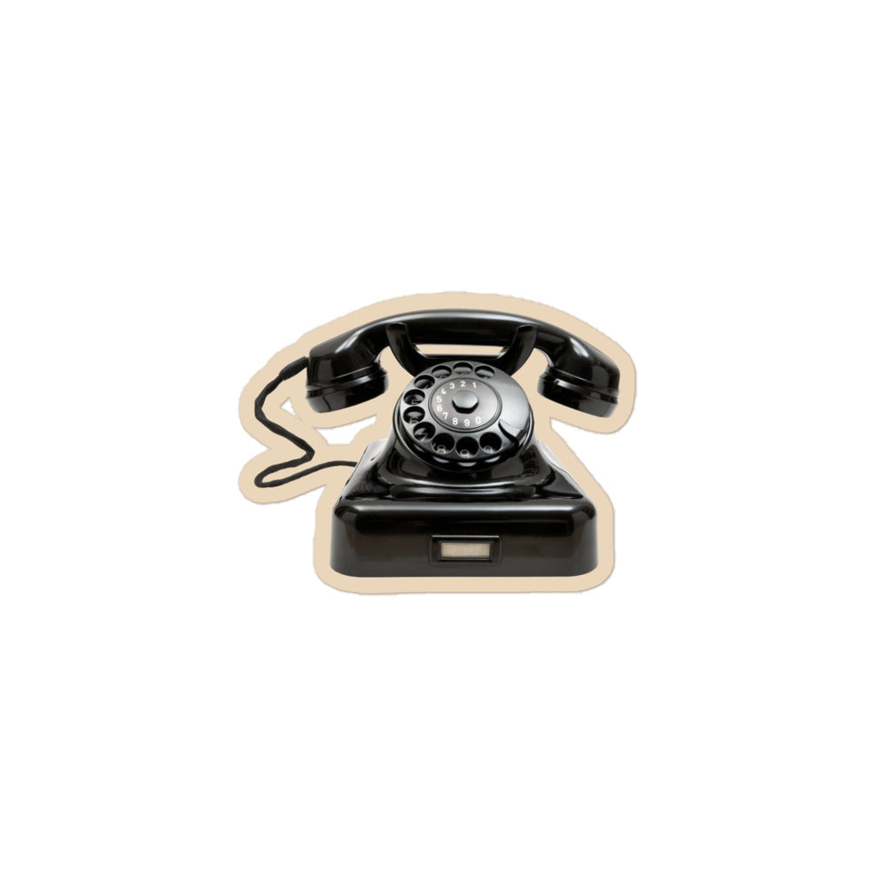Sticker (Vintage Telephone)