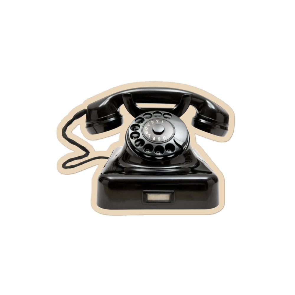 Sticker (Vintage Telephone)