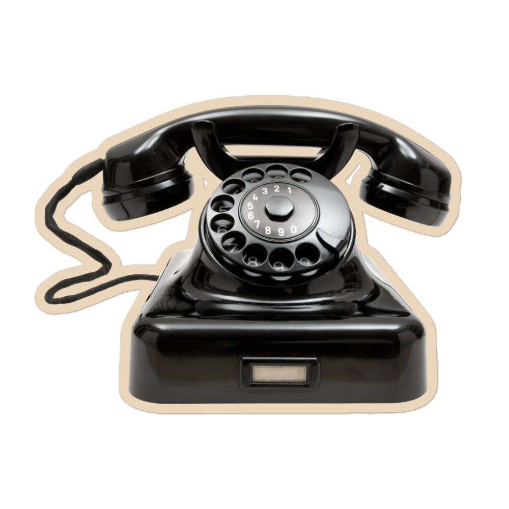 Sticker (Vintage Telephone)