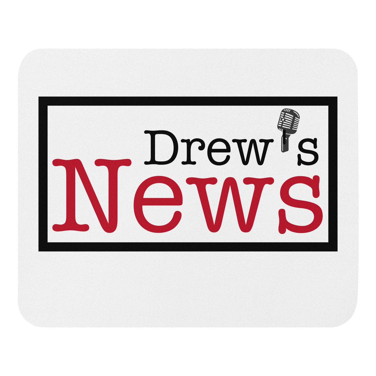 Mouse Pad (Drew's News-white)