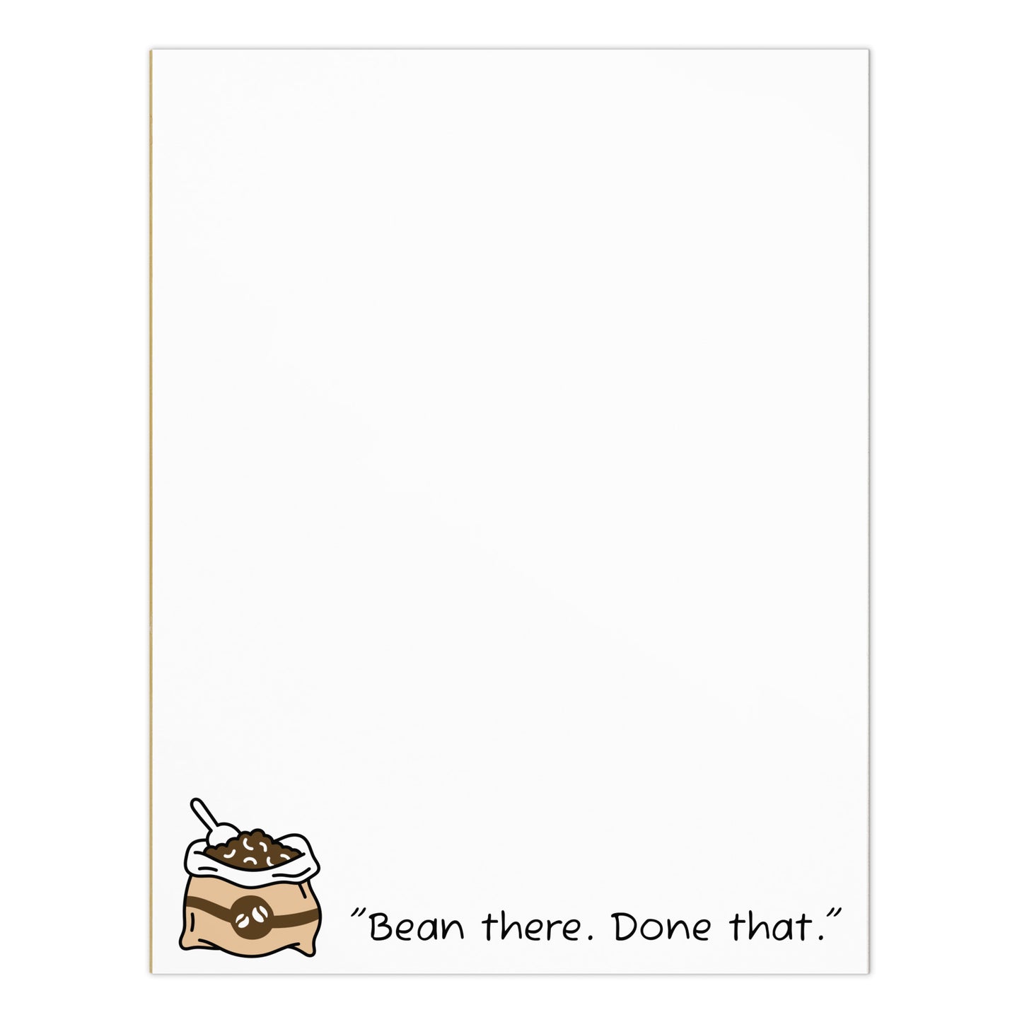 Notepad (Bean There Done That)