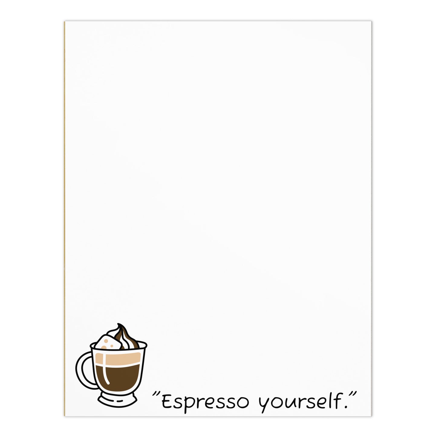 Notepad (Espresso Yourself)