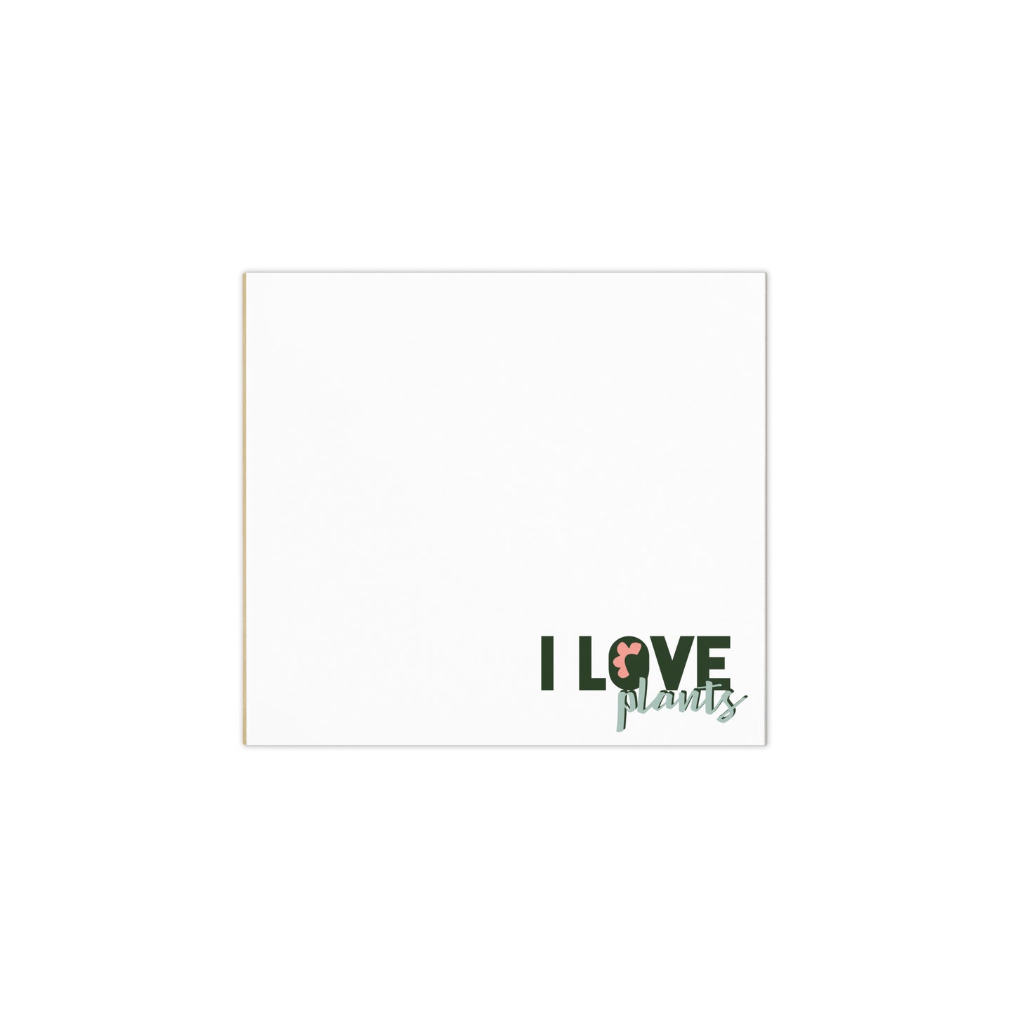 Notepad (I Love Plants)