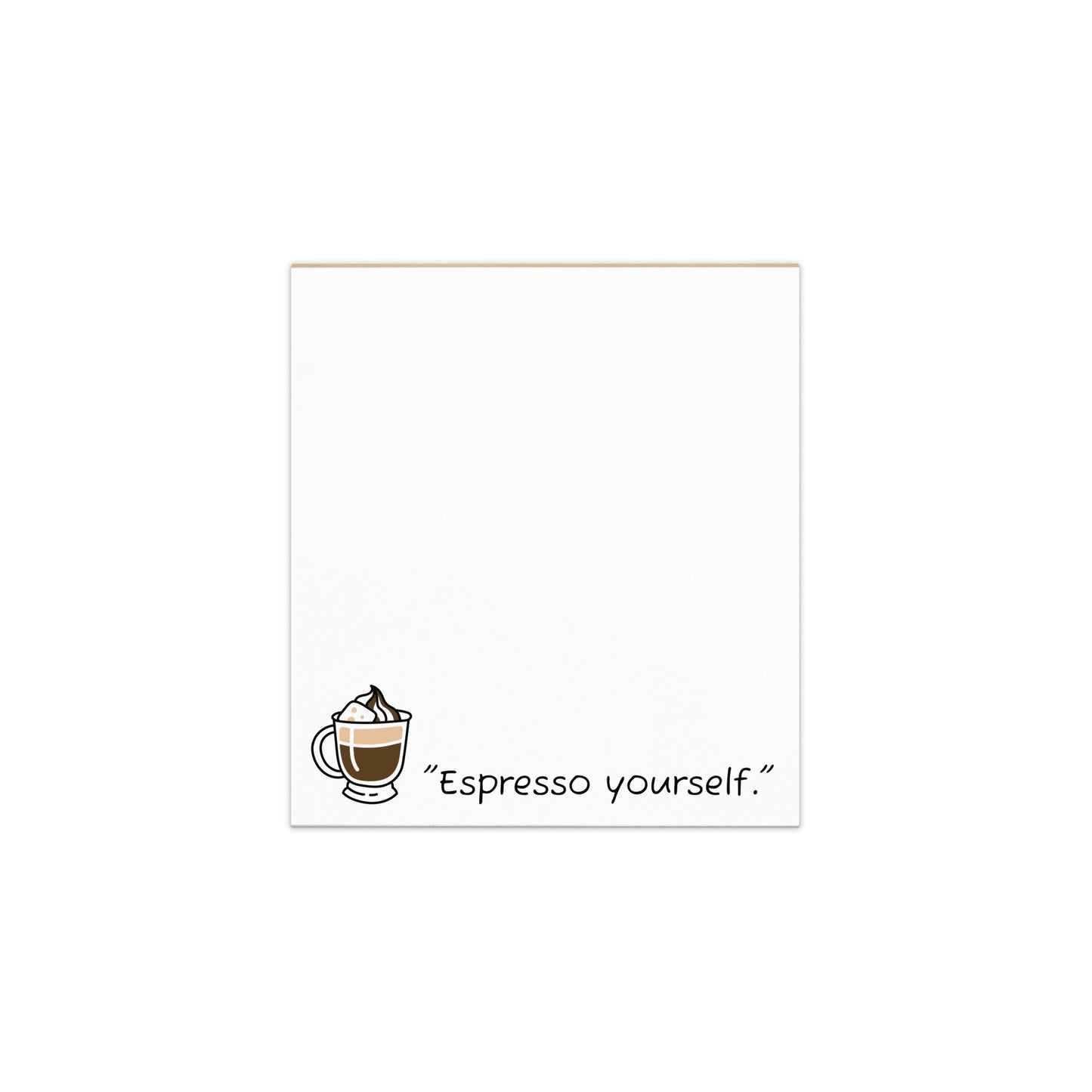 Notepad (Espresso Yourself)