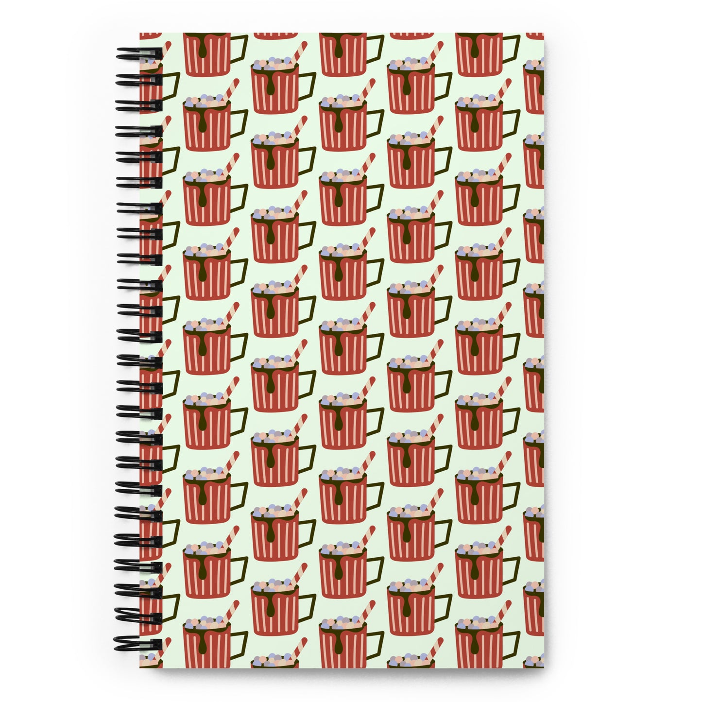 Spiral Notebook (Green Cocoa)