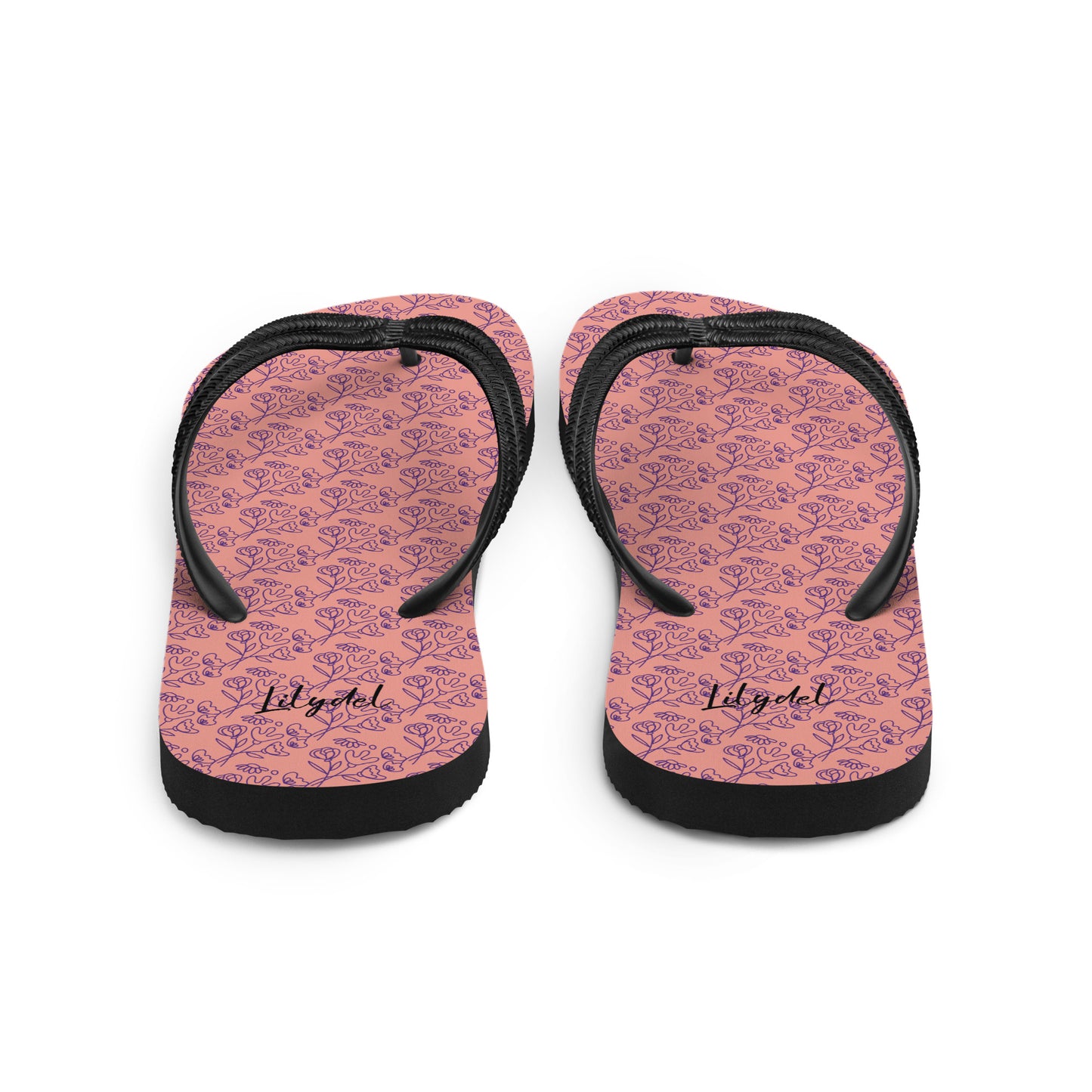 Flip-Flops (Pink Bouquet)