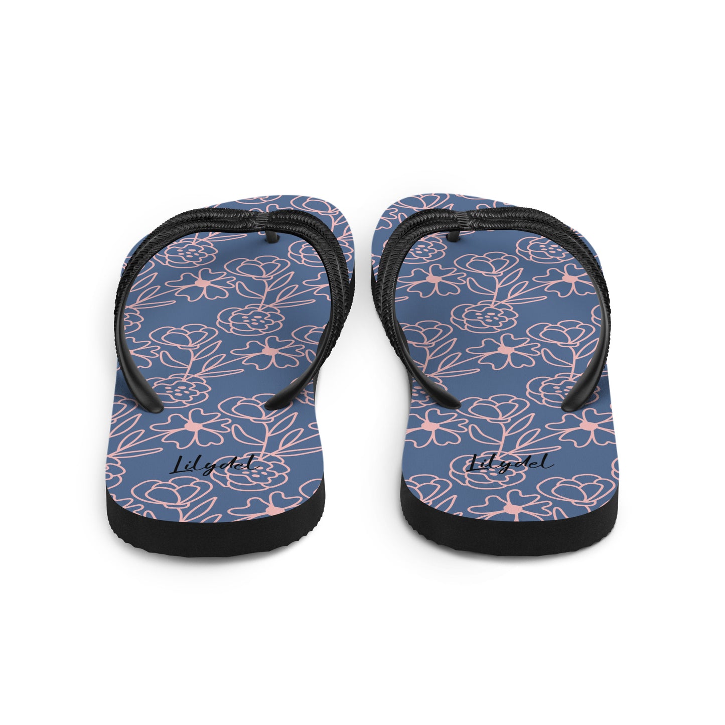 Flip-Flops (Blue Bouquet)