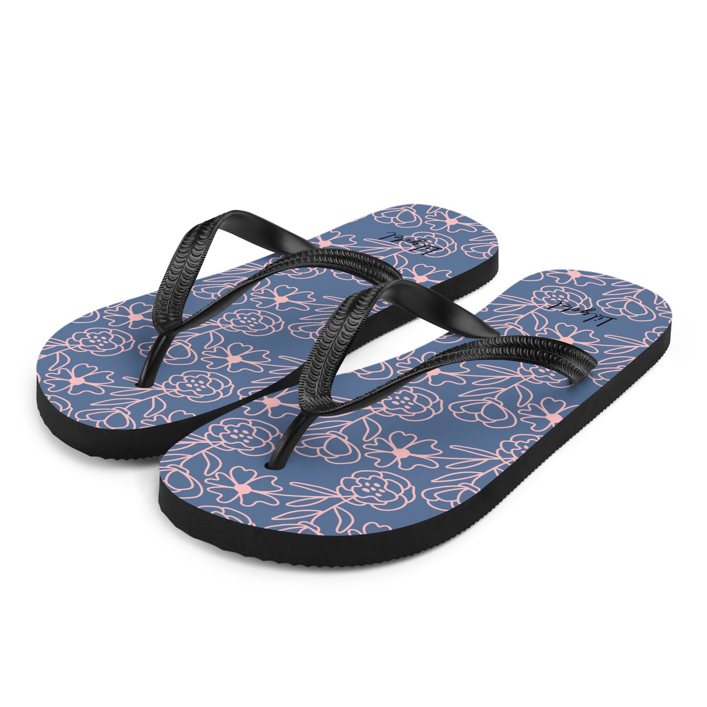 Flip-Flops (Blue Bouquet)