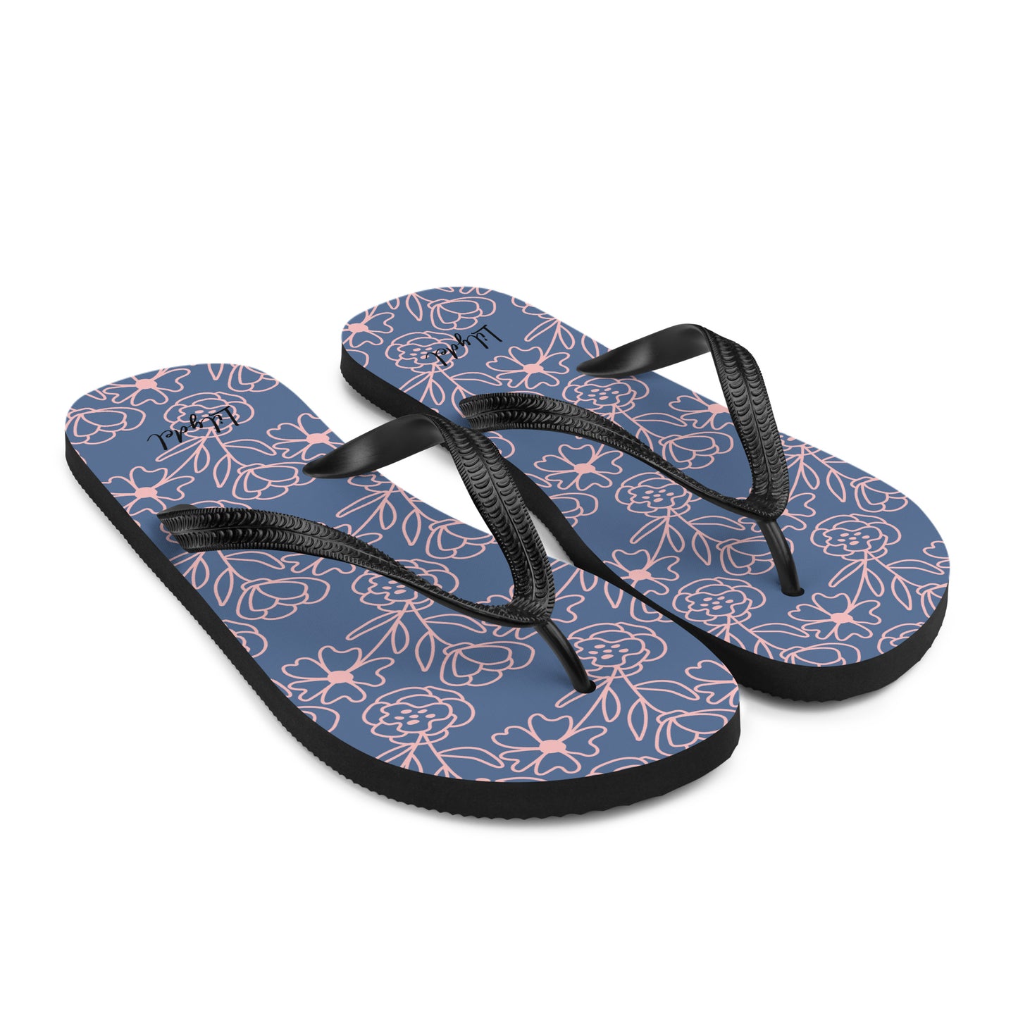 Flip-Flops (Blue Bouquet)