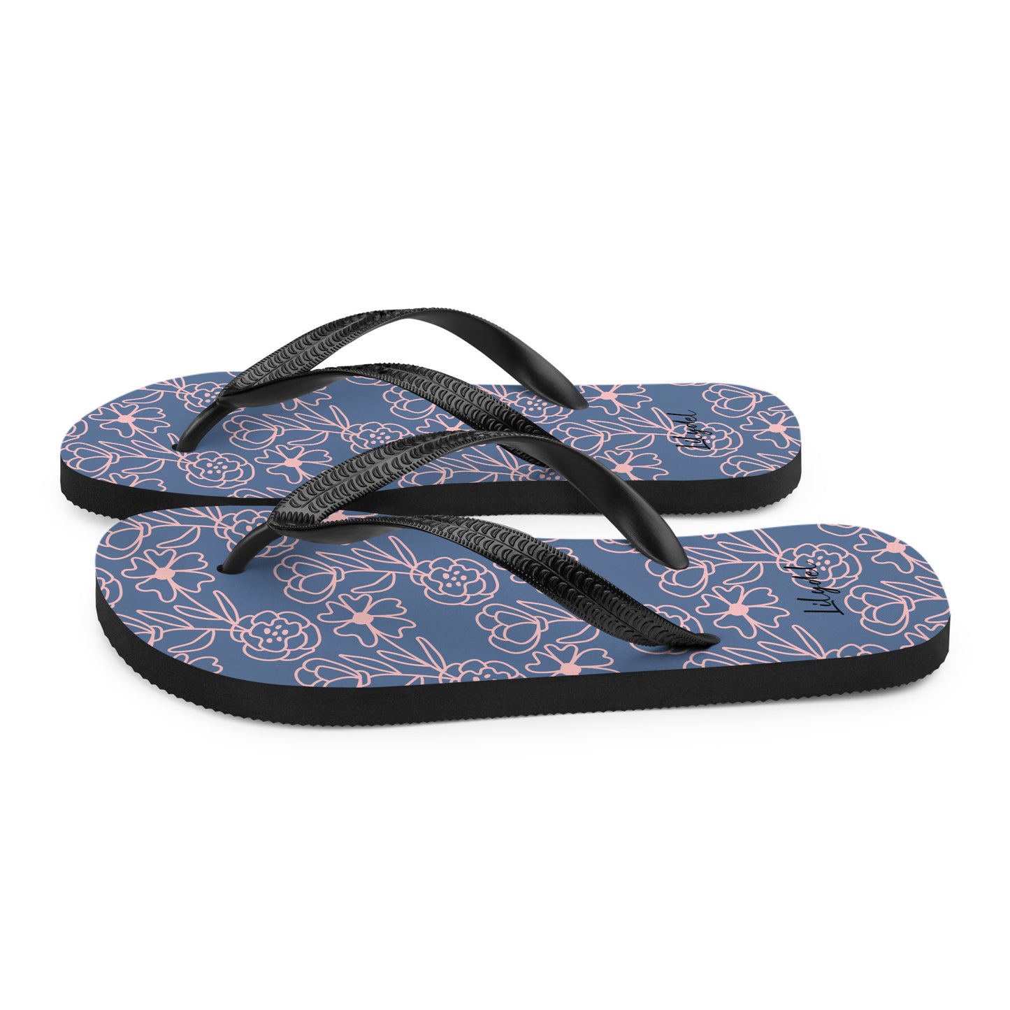 Flip-Flops (Blue Bouquet)