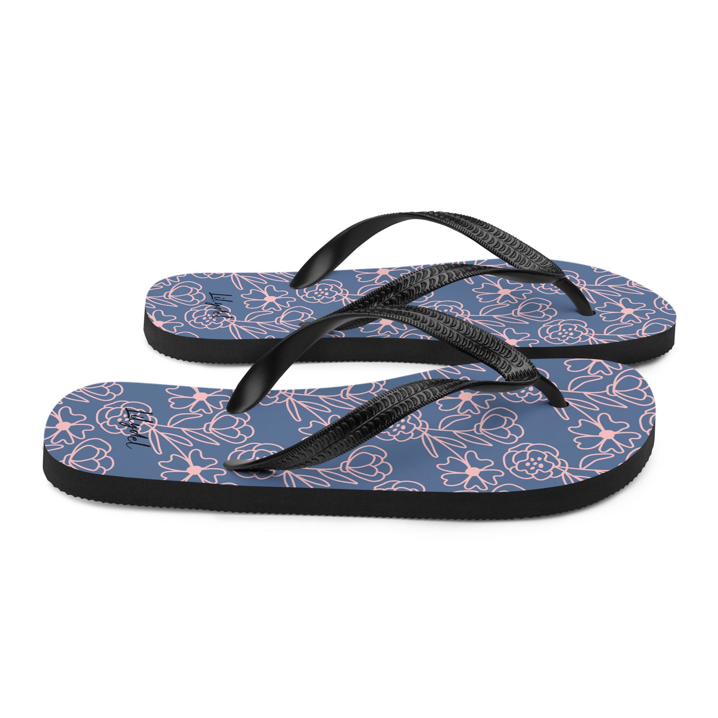 Flip-Flops (Blue Bouquet)