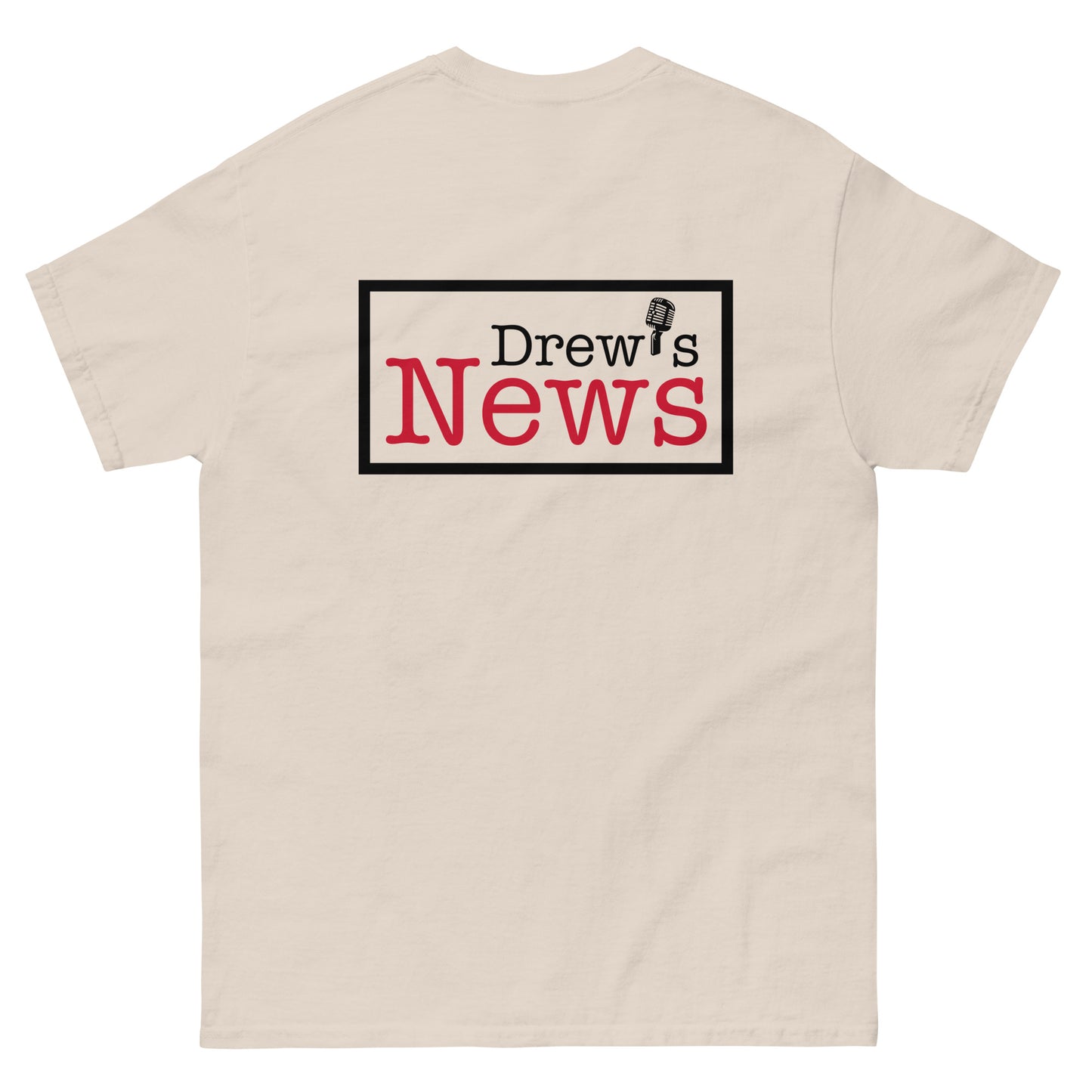 T-Shirt (Drew's News-front & back)