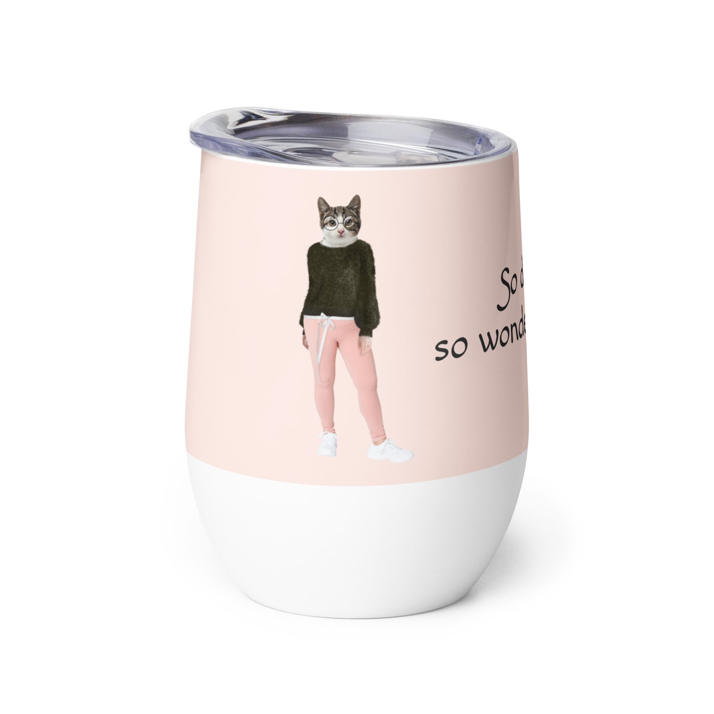 Wine Tumbler (Wonderfully Chaotic)