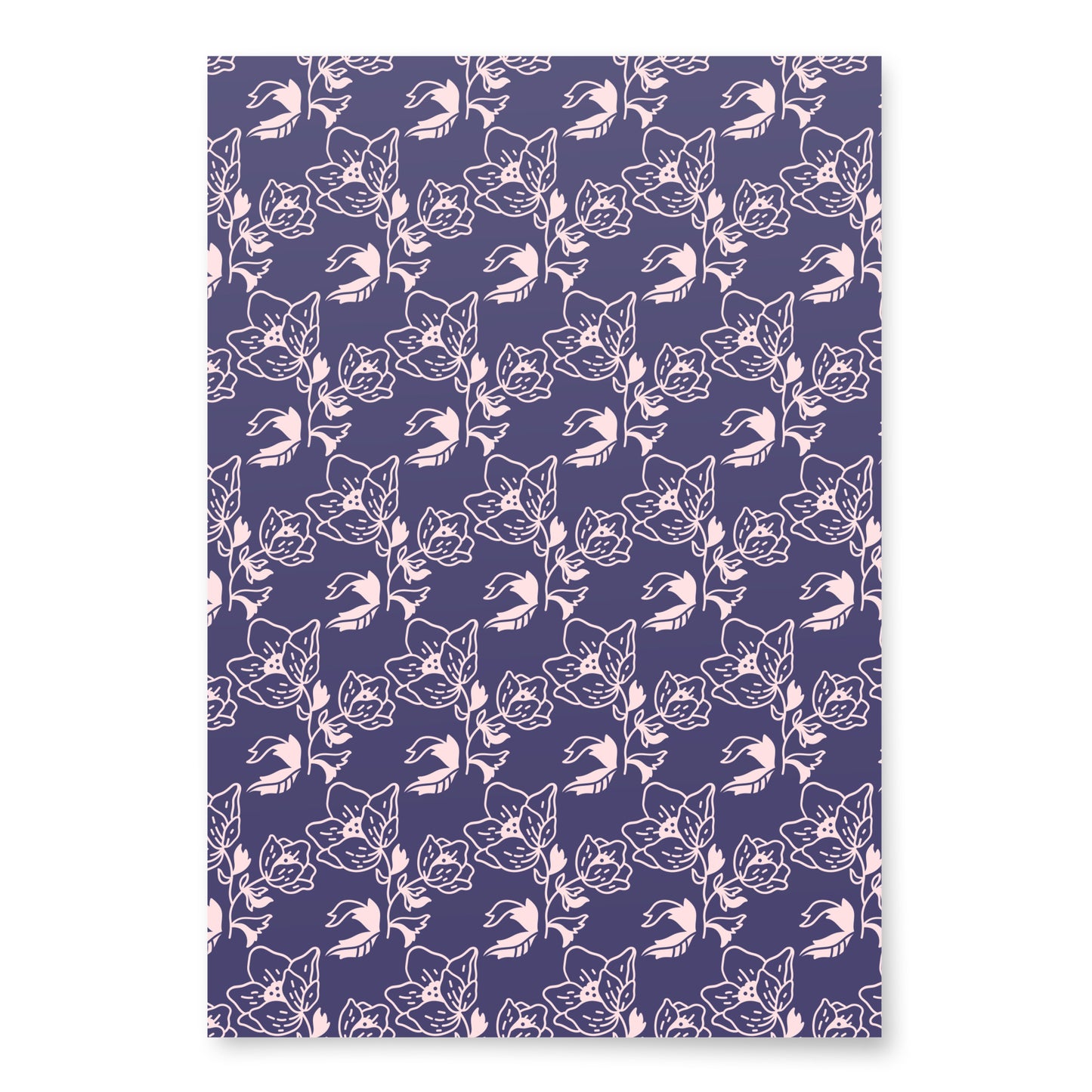 Wrapping Paper Sheets (Cornflower)