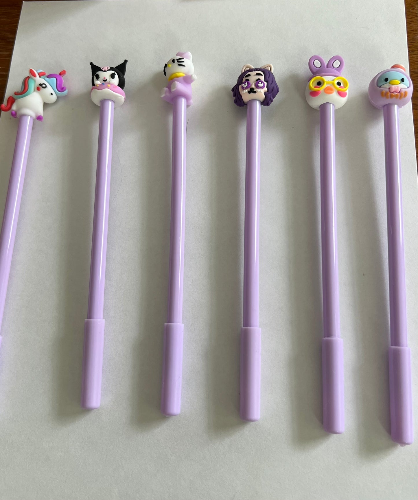 Novelty Pen w/Assorted Toppers