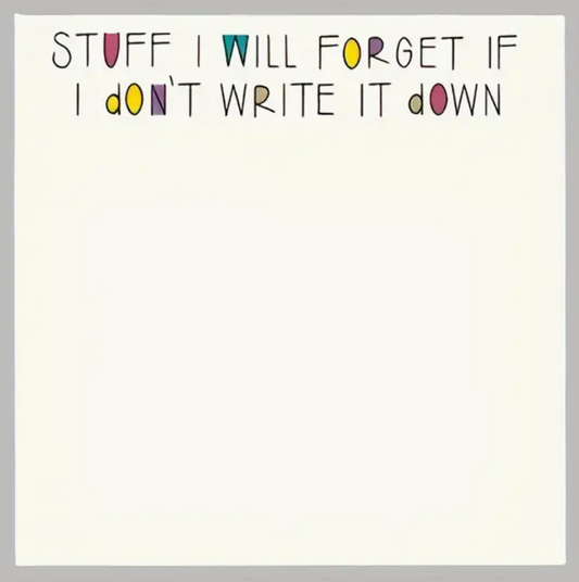 Notepad (Stuff I Will Forget-Mini)