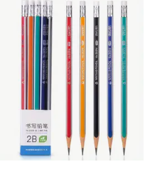 Pencils (Deli 2B Wooden Pencils)