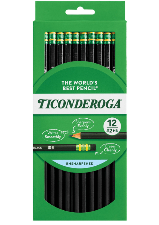 Pencil (Ticondergoa Black)
