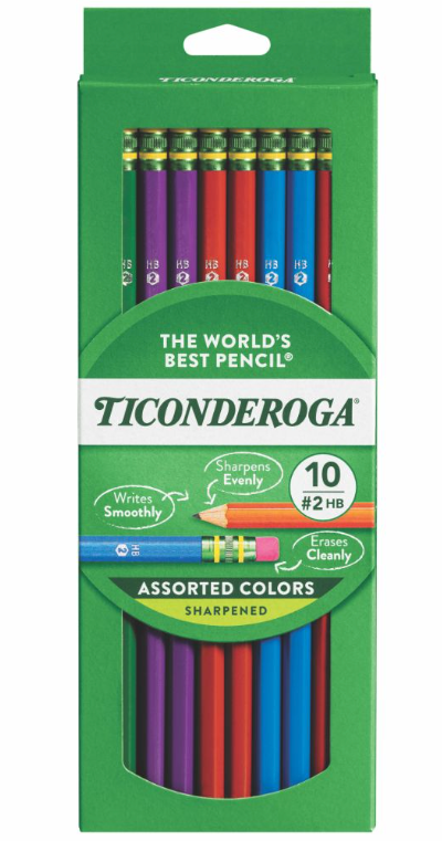 Pencil (Ticonderoga Colors)