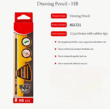 Pencils (Black HB-Orange)