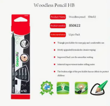 Pencils (Green HB Black)