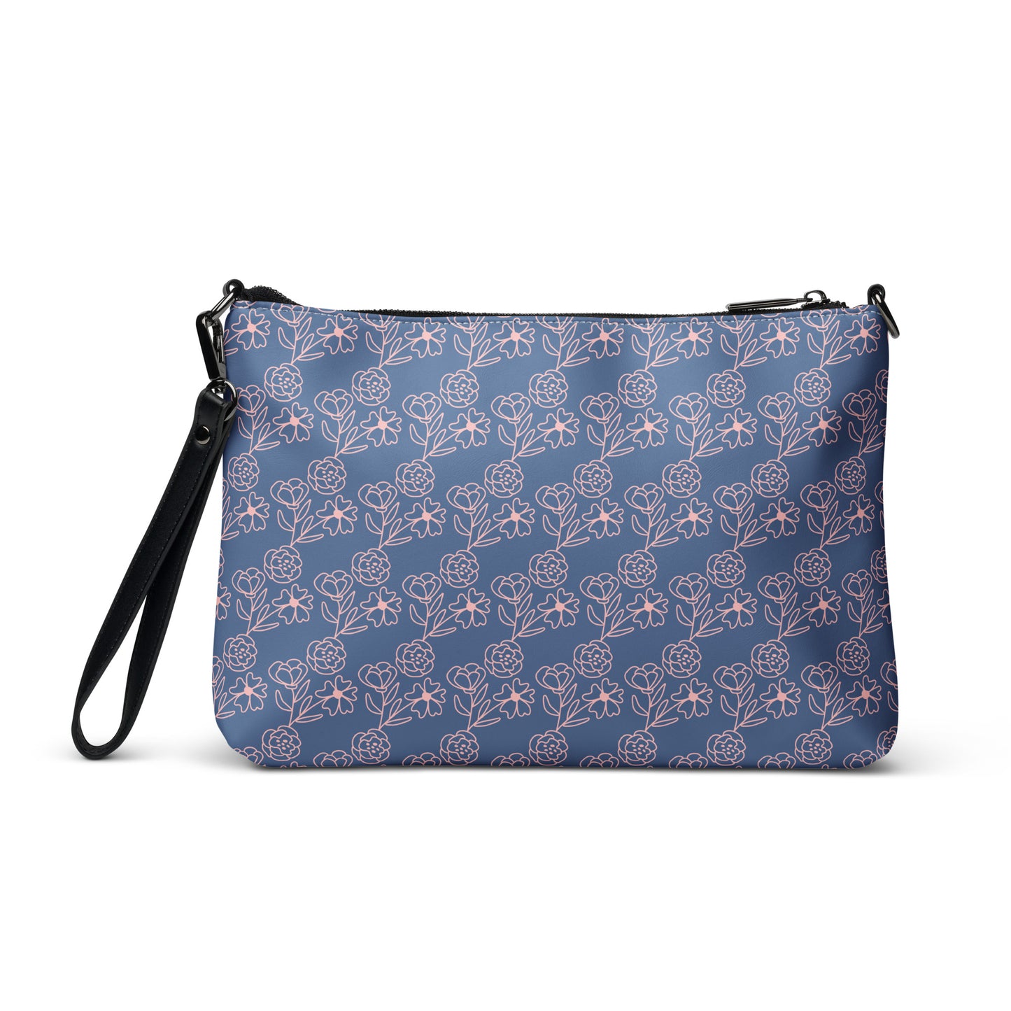 Crossbody Bag (Blue Bouquet)