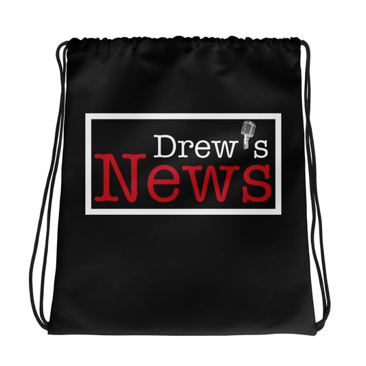 Drawstring Bag (Drew's News)