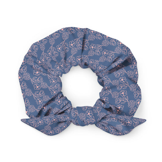 Scrunchie (Blue Bouquet)