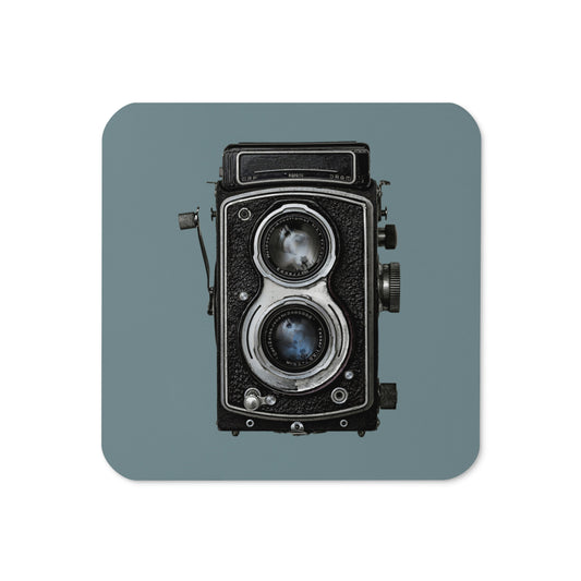 Cork-back Coaster (Vintage Camera)