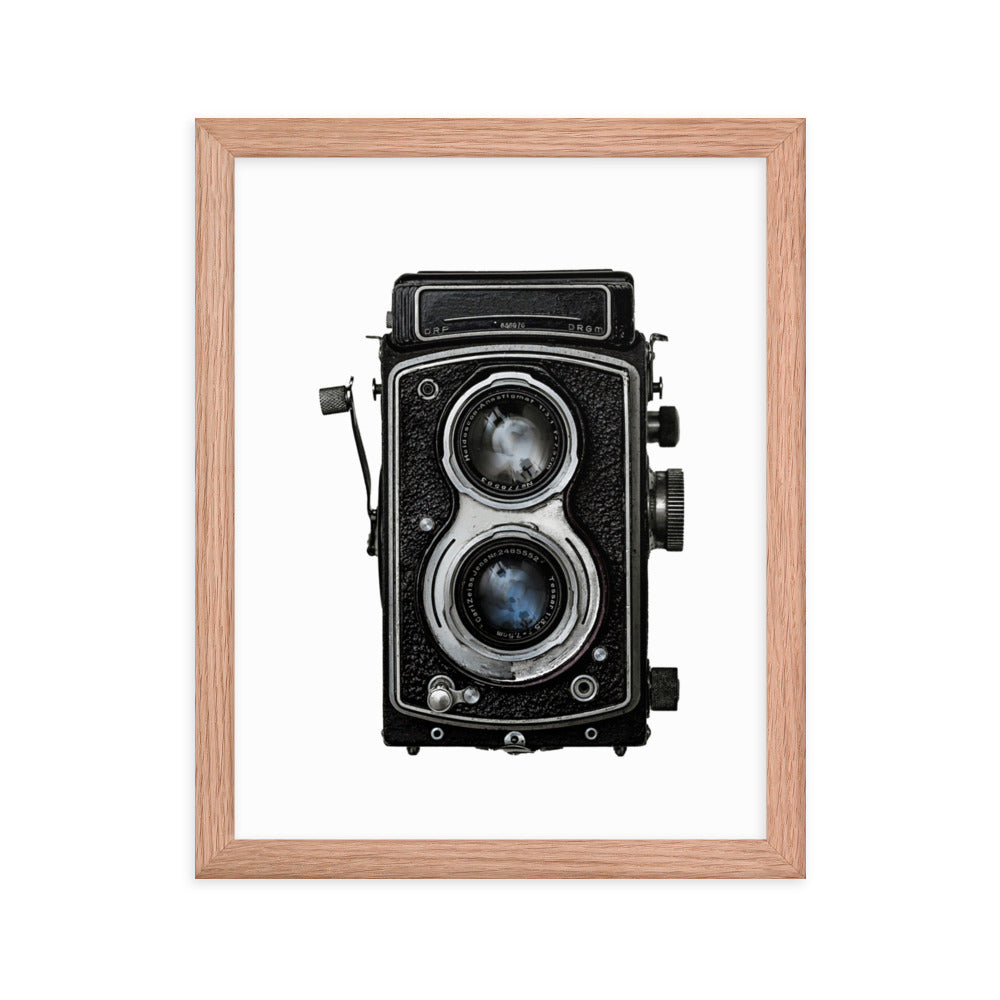 Framed Poster (Vintage Camera)