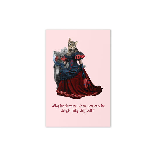 Greeting Card (Delightfully Difficult)