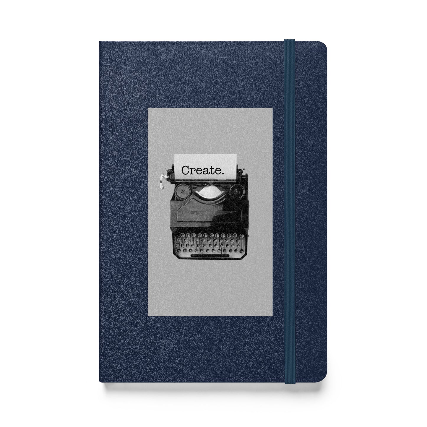 Hardcover Bound Notebook (Typewriter Create)