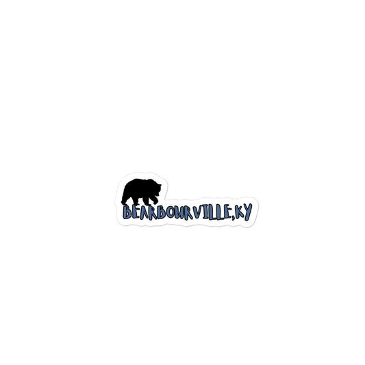 Sticker (Bear-bourville-blue)