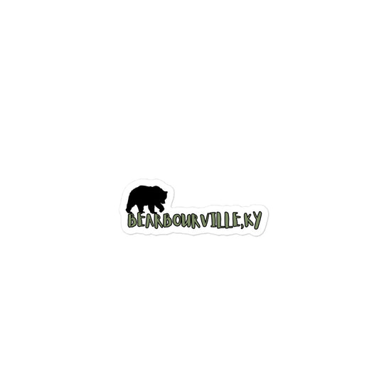 Sticker (Bear-bourville-green)