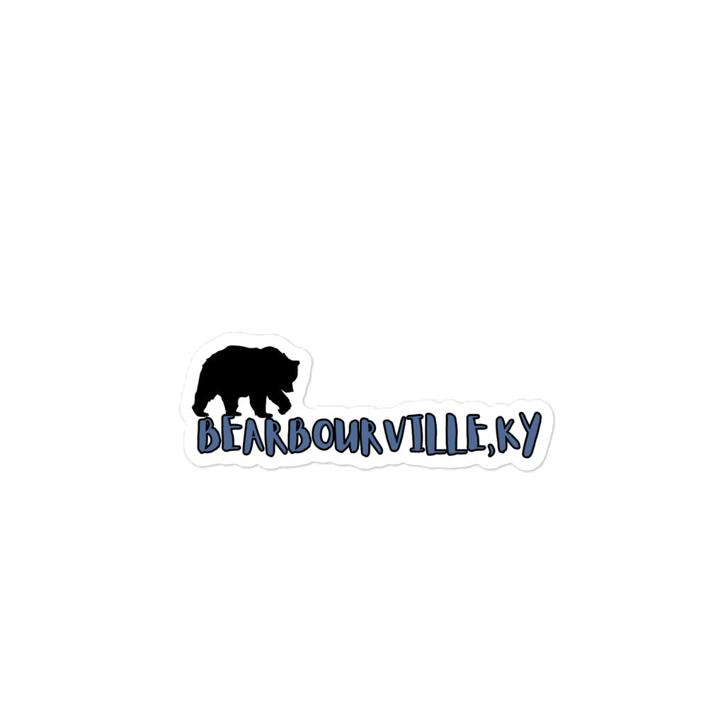Sticker (Bear-bourville-blue)