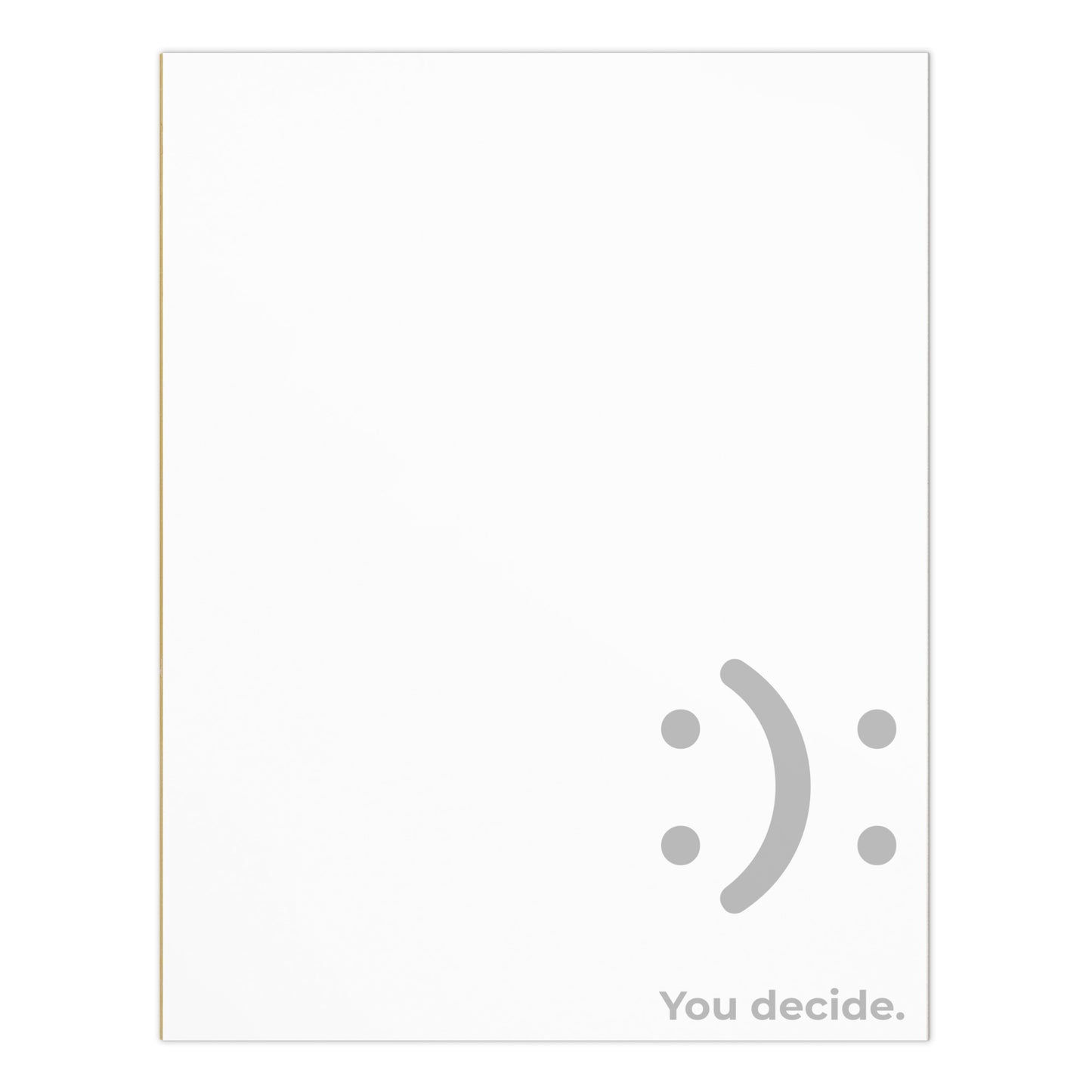 Notepad (You Decide)