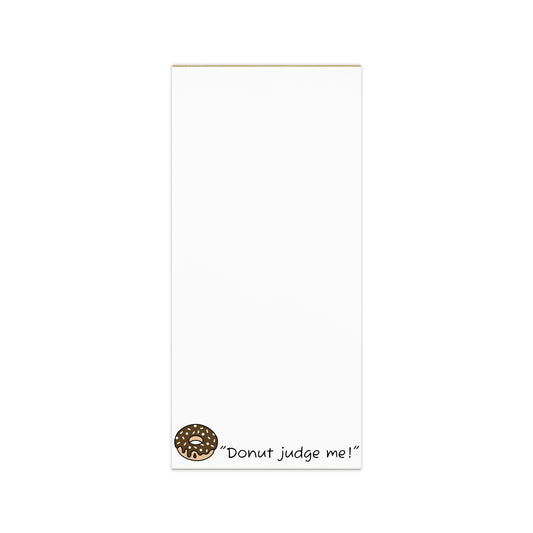 Notepad (Donut Judge Me)