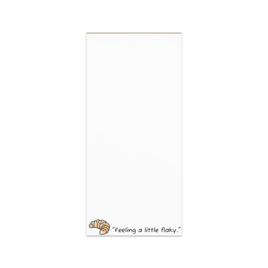 Notepad (Feeling a Little Flaky)