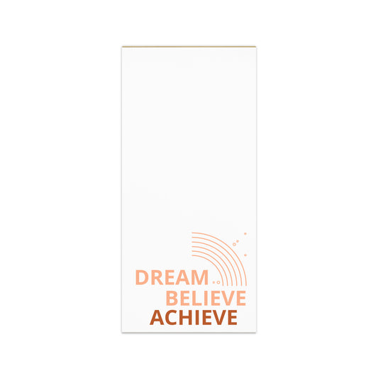 Notepad (Dream, Believe, Achieve)