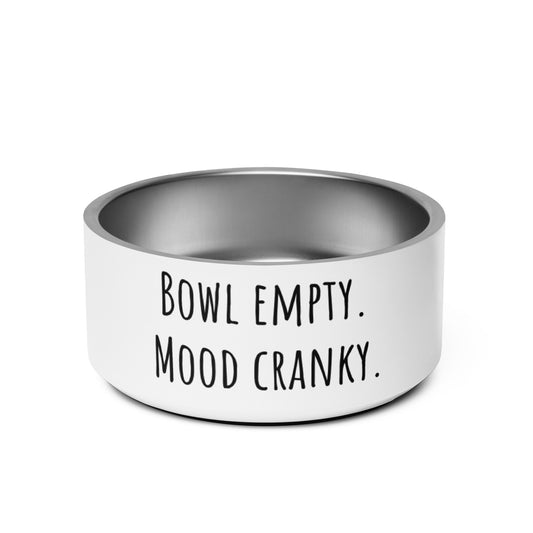 Pet Bowl (Bowl Empty, Mood Cranky-white)