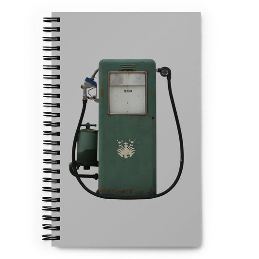 Spiral Notebook (Vintage Gas Pump)