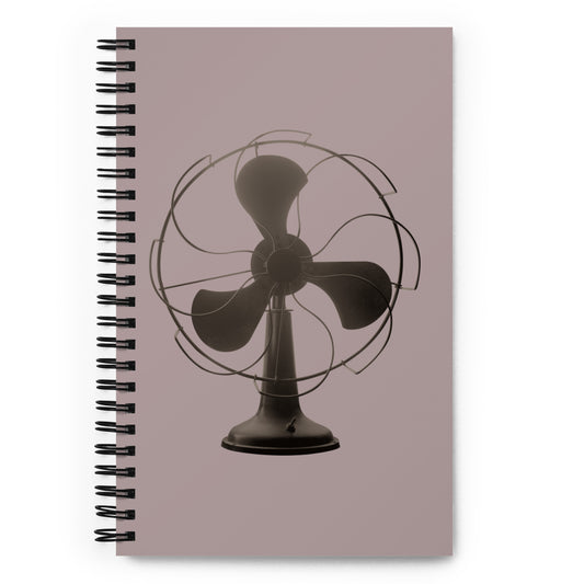 Spiral Notebook (Vintage Fan)