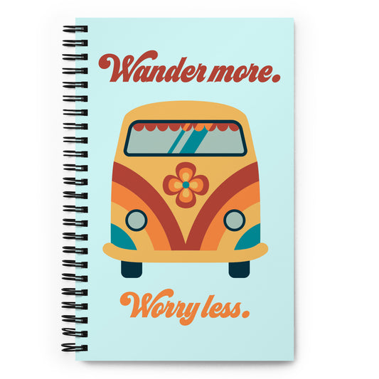 Spiral Notebook (Wander More)
